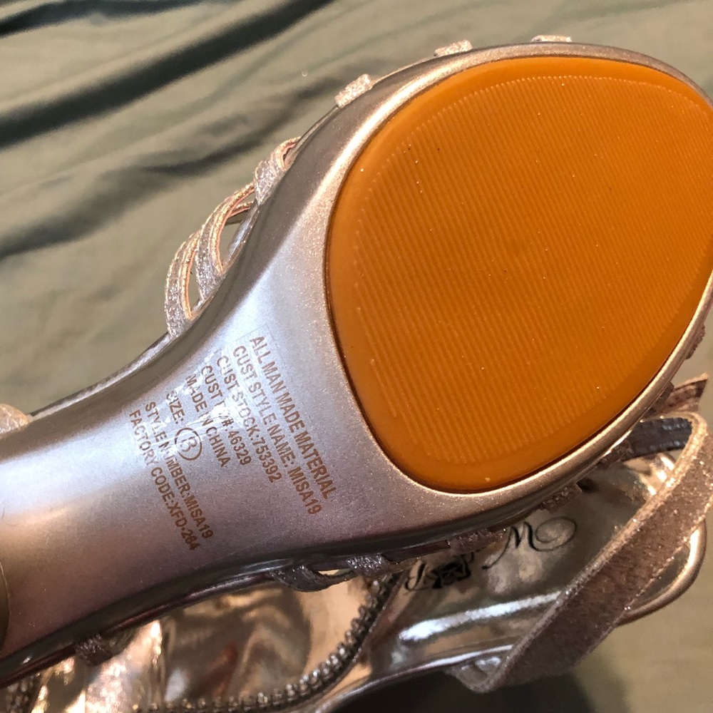 Silver Rhinestone Heels - Picture 5 of 5